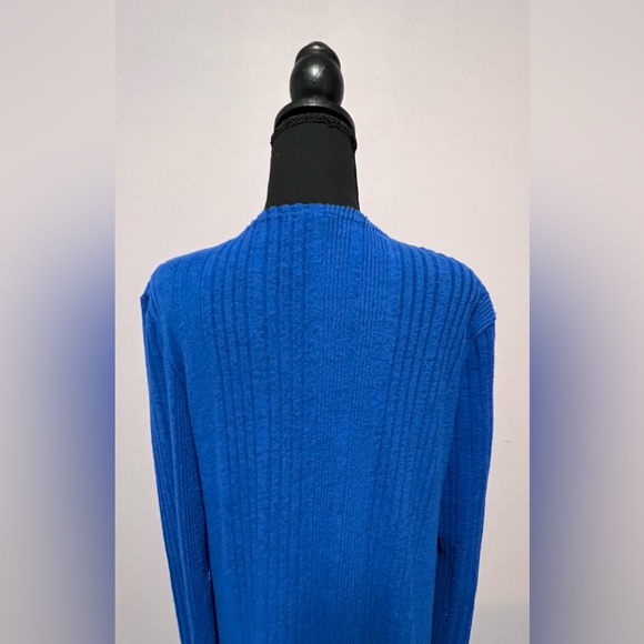 UMGEE Royal BLUE Long DUSTER Cardigan - Picture 6 of 12